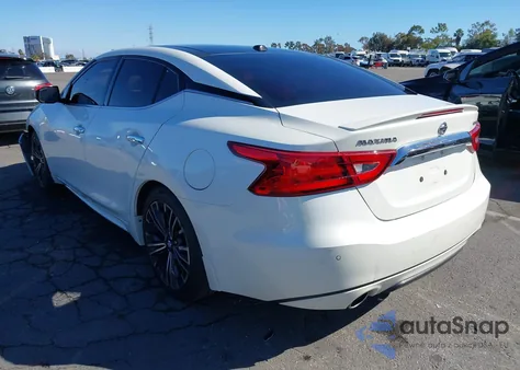 2018 Nissan Maxima 3.5 Platinum из США, поврежденный, VIN 1N4AA6AP9JC392868